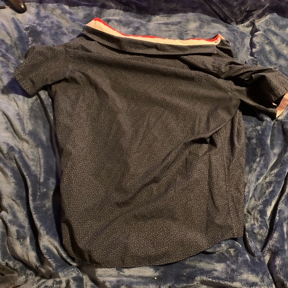 Thomson & Richards dark navy blue, with navy blue and white speckled pattern - Picture 2 of 2